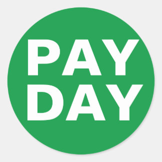 Payday Calendar Stickers