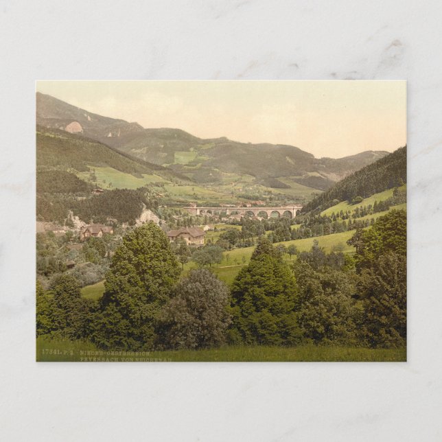Payerbach in Austria Postcard (Front)