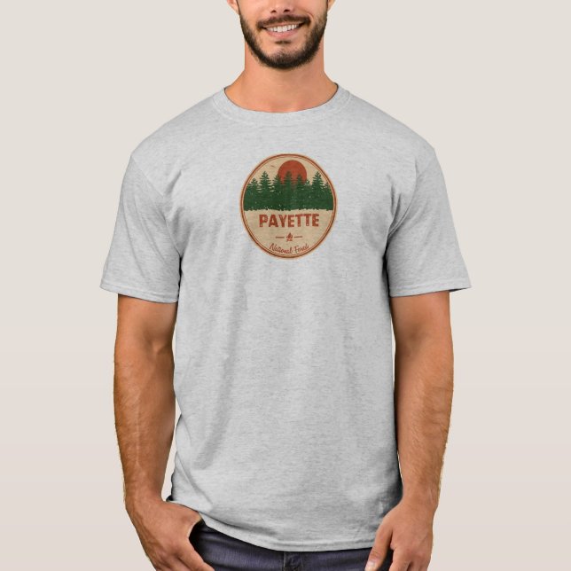 Payette National Forest T-Shirt (Front)