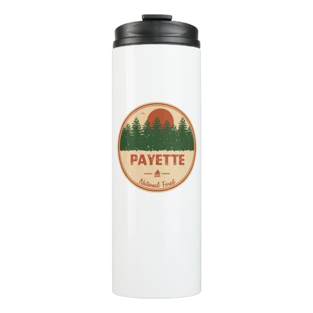 Payette National Forest Thermal Tumbler (Front)