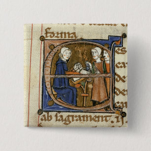 Paying taxes 2 inch square button