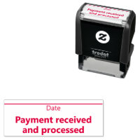 Payment Received and Processed with Date