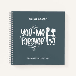 Payne's Grey Reasons Why I Love You Notebook
