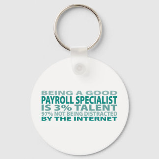 Payroll Specialist 3% Talent Keychain