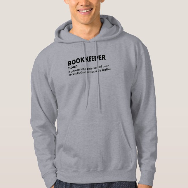 Payroll Specialist Funny Definition Hoodie (Front)