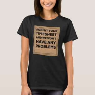 Payroll Specialist Team Employee Appreciation Card T-Shirt