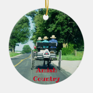 Pays Amish Panoramique ornement de Noël