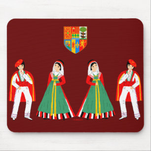 Pays Basque, Aquitaine, France Mouse Pad