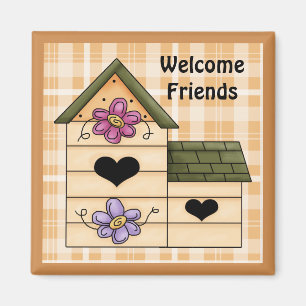 Pays Birdhouse Fridge Magnet 4