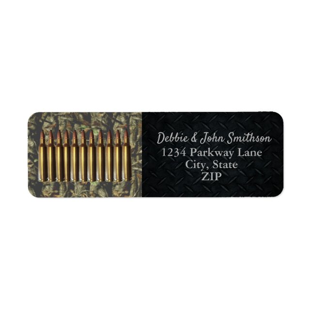 Pays d'armes à feu Chasse Ammo Retours Adresse Éti (Devant)