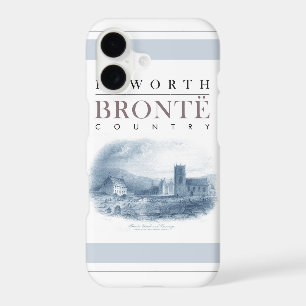 Pays de Brontë avec église et presbytère de Hawort