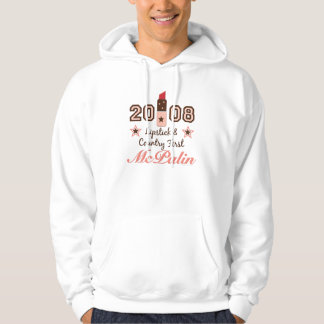 Pays de rouge à lèvres 2008 premier sweatshirts de