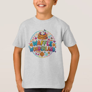 Pays des gaufres – T-shirt doux rêve de petit-déje