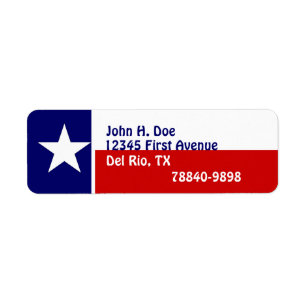 Pays du pavillon solitaire d'étoile du Texas
