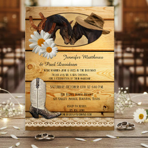 Pays Elope ou Post Mariage Party Invitation