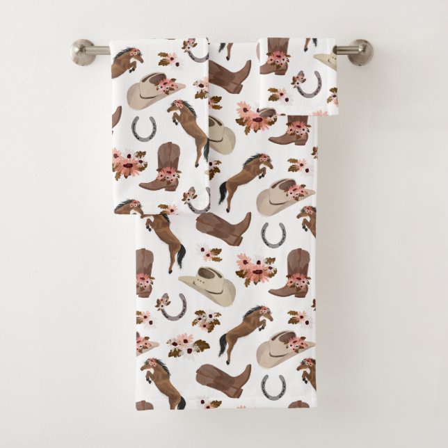 Pays et floral blanc (En situation)