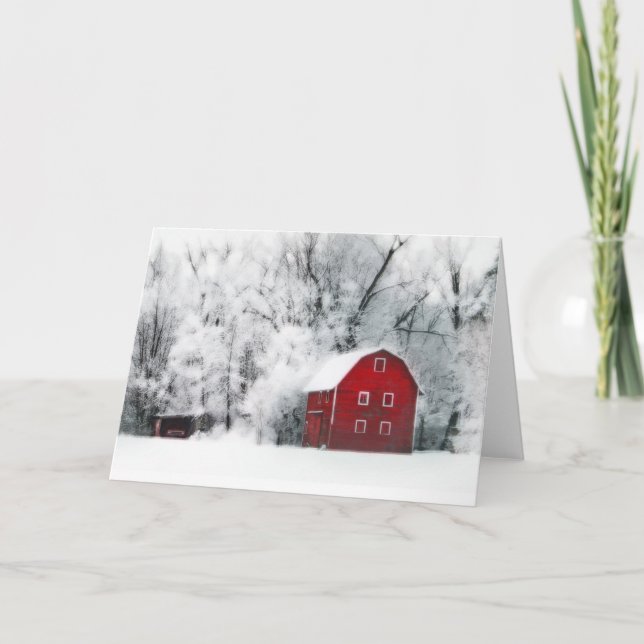 Pays hivers, cartes de Noël (Devant)