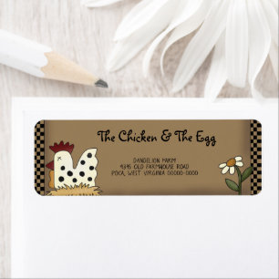 Pays primitif Ferme Bac d'expédition de poulet