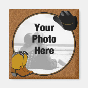 Pays Western aimant photo