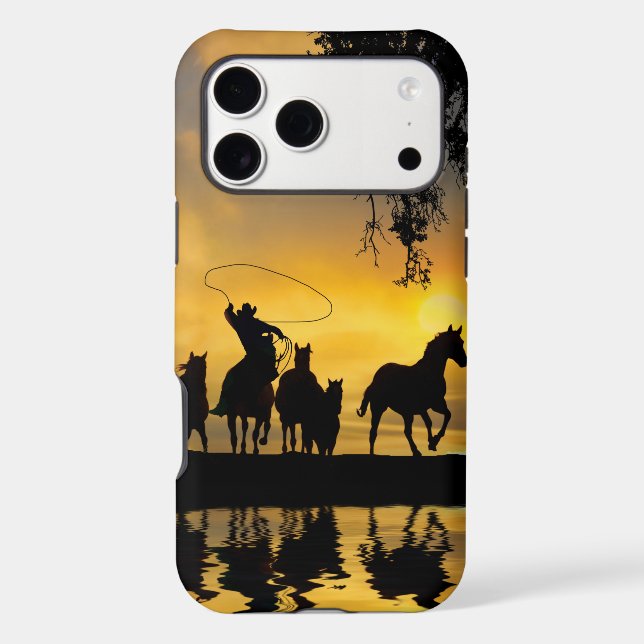 Pays Western Cowboy et Wild Hors (Verso)