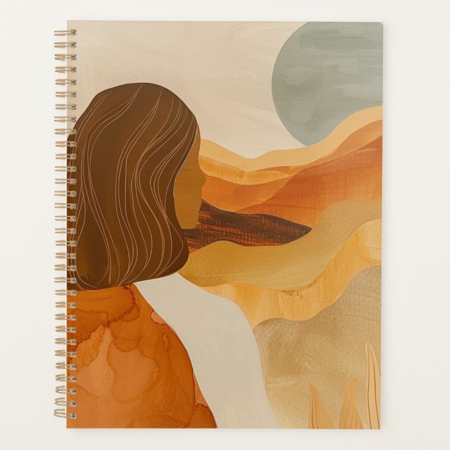 Paysage Abstrait de Boho (17) (Devant)