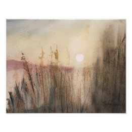 Paysage Abstrait Misty Dawn Photo