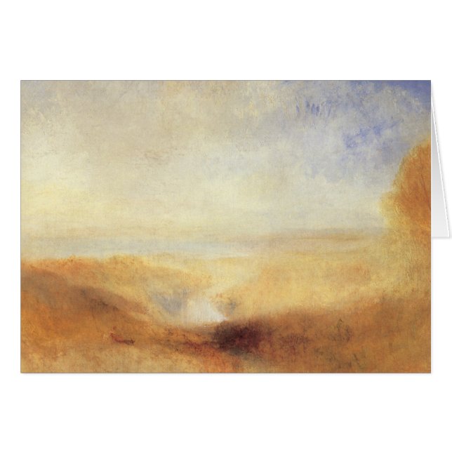 Paysage avec la baie de Distant River par Joseph T (Devant horizontal)