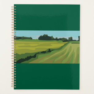 Paysage Campagnard Vert