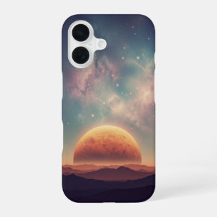 Paysage Cosmique Vintage iPhone 16 Case