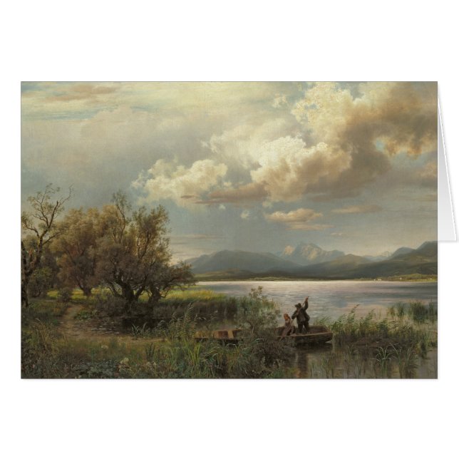 Paysage de Bavière, 1856 (Devant horizontal)