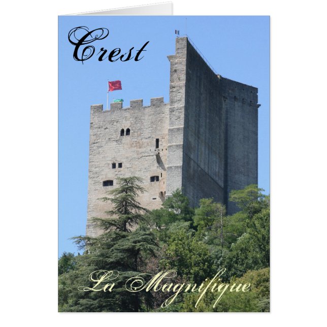 Paysage de Crest (Devant)