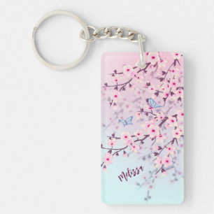Paysage de fleurs de cerisier