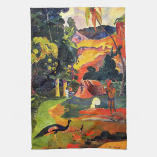 Paysage de Gauguin avec serviette de cuisine Peaco