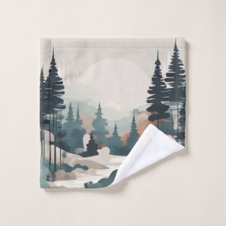 Paysage de la forêt de Boho