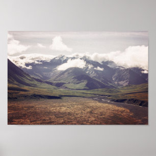 Paysage de l'Alaska - Sombre   Poster
