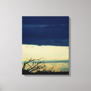 Paysage de nuages Humeurs Toile enveloppée