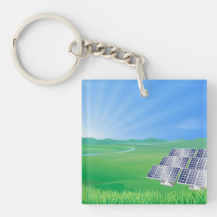 Paysage de panneaux solaires respectueux de l'envi