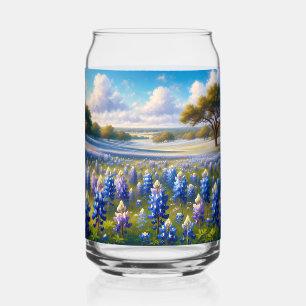 Paysage de prairie aux bleuets du Texas