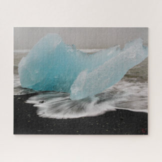 Paysage de puzzle de l'Islande - iceberg
