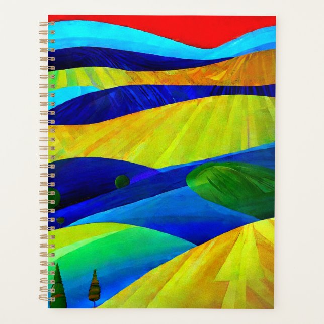 Paysage de Rainbow Imaginaire Hills (Devant)