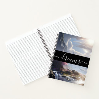 Paysage de rêve personnalisé Journal de rêves