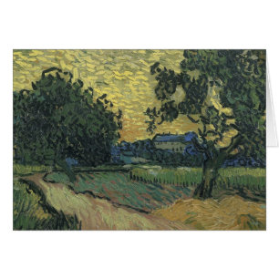 Paysage de Van Gogh à Twilight