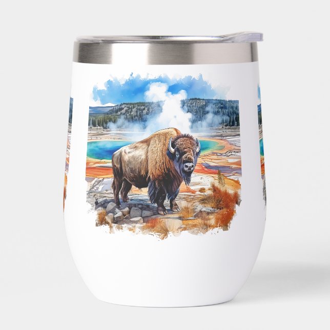 Paysage de Yellowstone (Gauche)