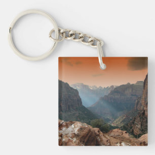 Paysage des montagnes du parc national Zion