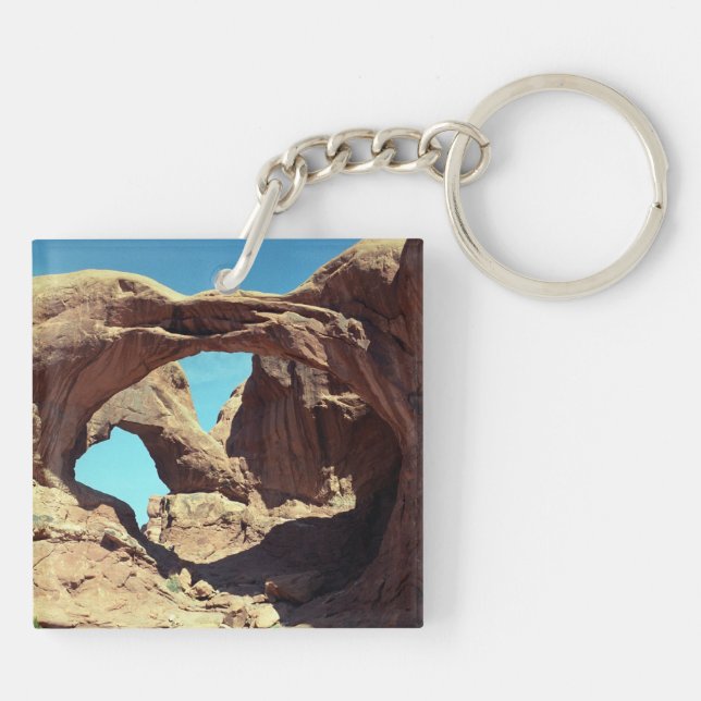 Paysage du désert de Double Arch (Dos)
