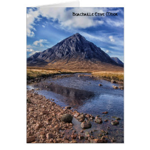 Paysage Été Buachaille Mhor Glencoe