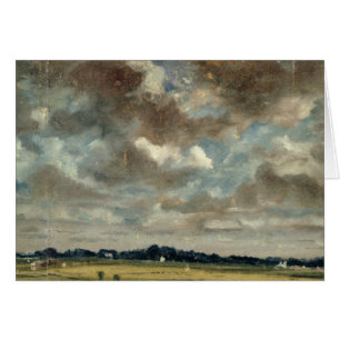 Paysage étendu de John Constable avec des clo