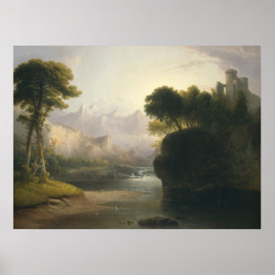 Paysage fantaisiste, Thomas Doughty Poster des Bea