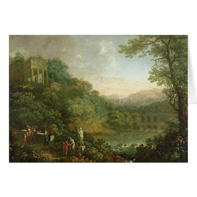 Paysage idéal, 1776 (Devant horizontal)
