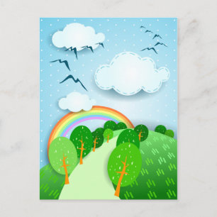 Paysage Imaginaire, carte postale